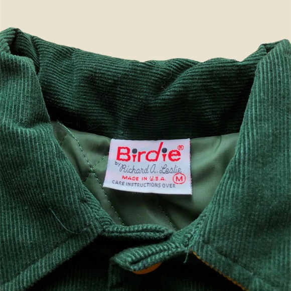 1980s St. Isaacs Trojans Corduroy Varsity Jacket - Picture 2 of 5